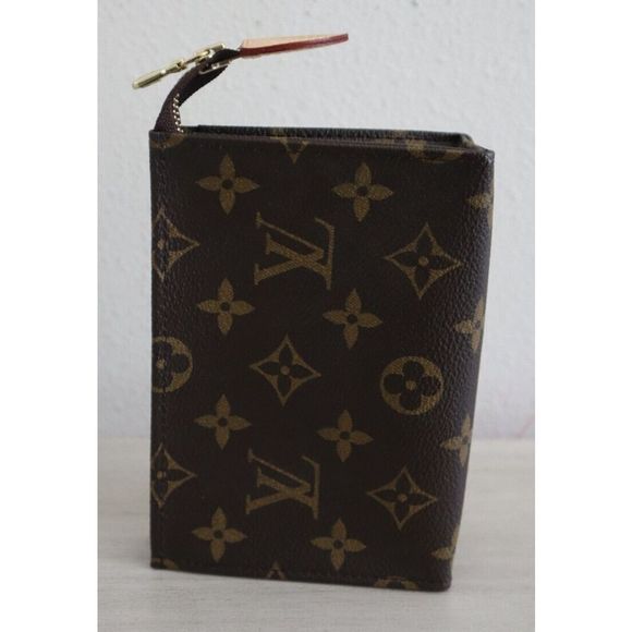 Louis Vuitton Monogram Small Poche Toilette Cosmetics Pouch w/Dust Bag - Picture 12 of 12